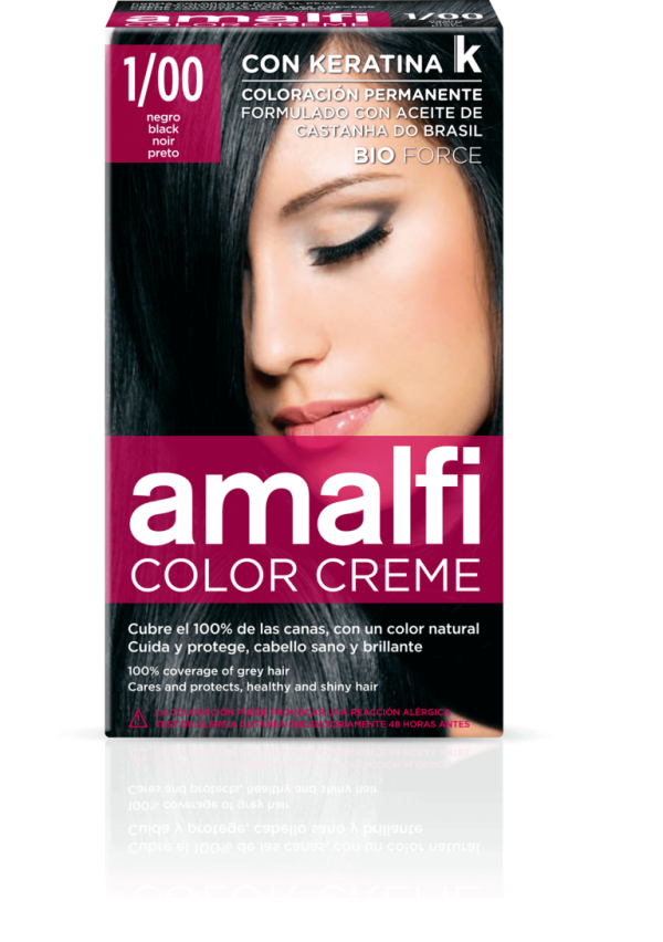 Crème colorante Amalfi 1/00 Noir