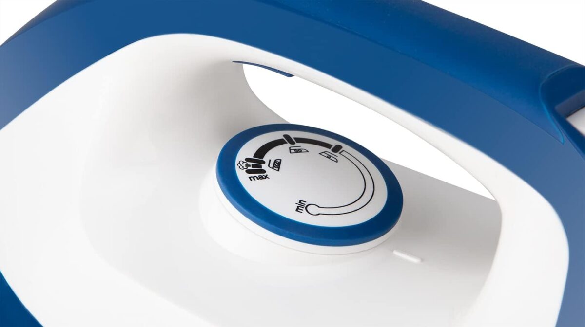 Orbegozo VP 8600 Centre de repassage à vapeur et à sec, 2 modes de fonctionnement, mode autonettoyant, régulateur de température, réservoir d'eau amovible 2 L, 2400 W, blanc et bleu – Image 5