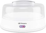 Orbegozo YU 2350 Yaourtière avec 7 pots de 200 ml de capacité, 15 W, couvercle transparent, interrupteur marche/arrêt, passe au lave-vaisselle, blanc – Image 2