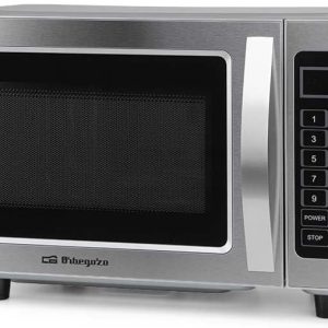 Orbegozo MI 2580 PR micro-ondes professionnel 25 litres 1000W Cavité intérieure en acier inoxydable