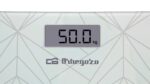 Orbegozo PB 2218 Balance de salle de bain, activation tactile, arrêt automatique, indicateur de surcharge et de batterie faible, écran LCD, capacité max. 180 kg, fonctionne à piles – Image 3
