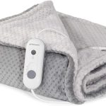 Orbegozo MAH1750 Couverture Thermique, 3 Niveaux de température, Chauffage Rapide, Protection Contre la surchauffe, arrêt Automatique, 170 x 100 cm, 120 W, 47,00