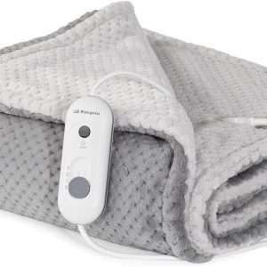 Orbegozo MAH1750 Couverture Thermique, 3 Niveaux de température, Chauffage Rapide, Protection Contre la surchauffe, arrêt Automatique, 170 x 100 cm, 120 W, 47,00
