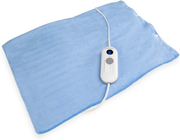Orbegozo Ah 3050 - Coussin chauffant, 6 niveaux de puissance, arrêt automatique, chaleur rapide, indicateur LED, 100 W