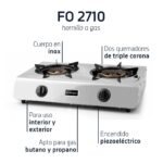 Orbegozo FO 2710 Cuisinière à Gaz 3.4 kWatt – Image 6