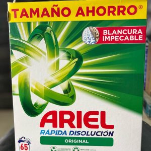 Ariel dissolution rapide original 65 lavages