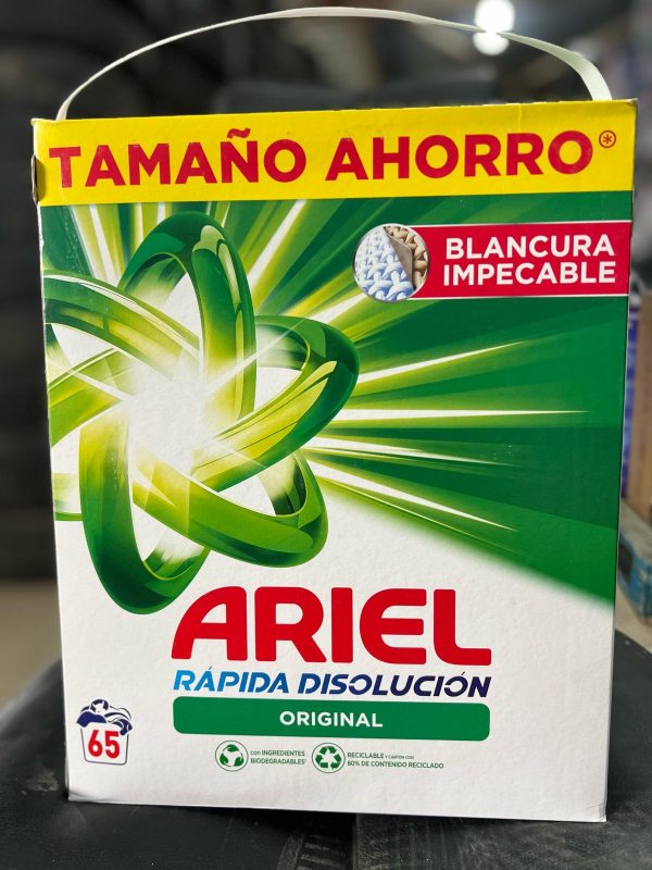 Ariel dissolution rapide original 65 lavages