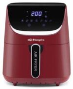 Friteuse à air 7,5L ORBEGOZO FDA 7520 8 programmes 1800W couleur rouge – Image 2