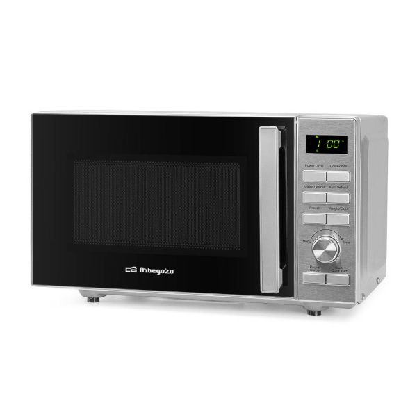 Micro-ondes 20 L en acier inoxydable et céramique Orbegozo MIG2050
