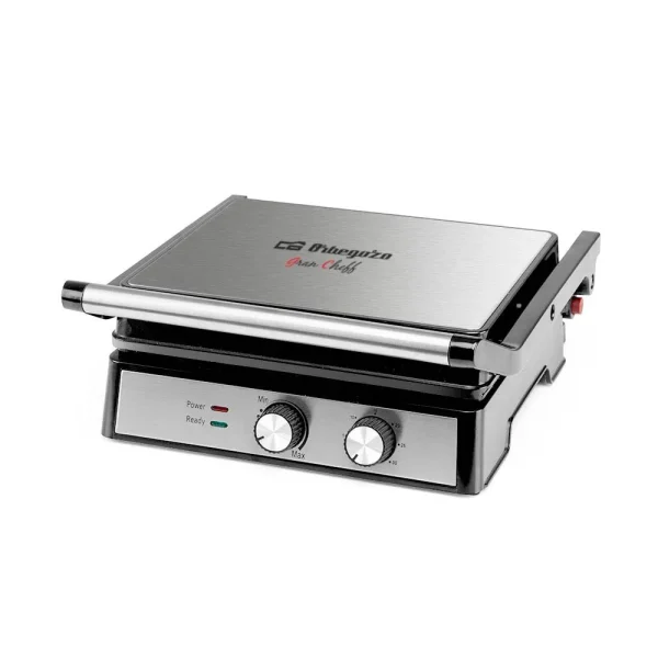 Orbegozo GR 4580 2000W Electric Grill en Acier Inoxydable