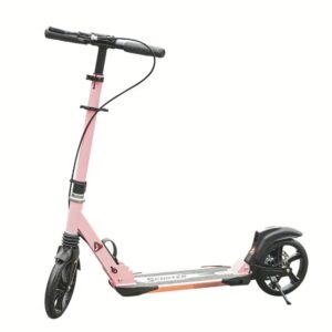 Rose scooter fille