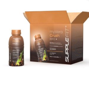 Supplefit
MYVERA CRUSH Keto + | Complément alimentaire avec caféine et édulcorants en bouteille unidose de 285 ml (6 bouteilles) - 1710 ml

Code produit: INTA005-06