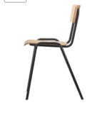 Chaise pour collectivités - empilable - L 385 x P 390 x H 490 mm – Image 3