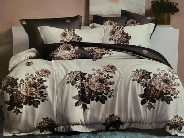 ENSEMBLE - COUETTE-BADSHET HOUSSE - TAIES D'OREILLER 4 PIÈCES -différents motifs – Image 4