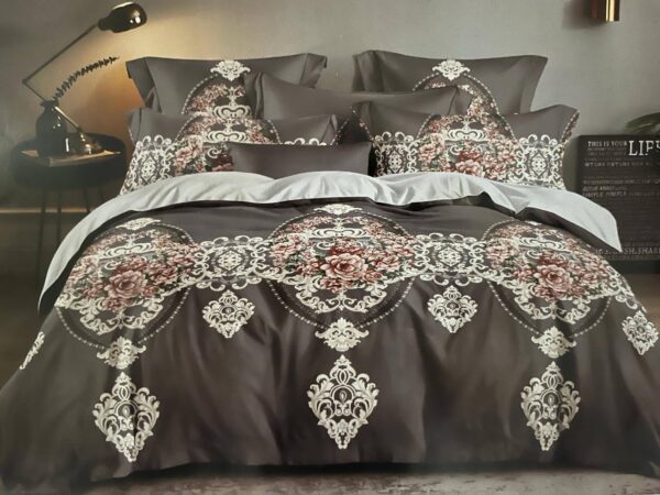 ENSEMBLE - COUETTE-BADSHET HOUSSE - TAIES D'OREILLER 4 PIÈCES -différents motifs
