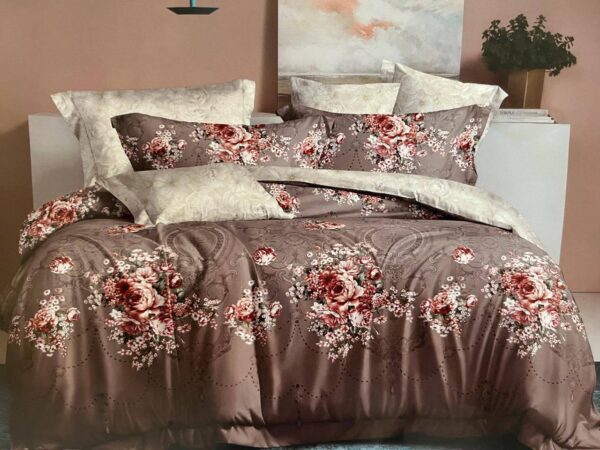 ENSEMBLE - COUETTE-BADSHET HOUSSE - TAIES D'OREILLER 4 PIÈCES -différents motifs – Image 5