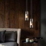Suspension en verre SweAtz – Luminaire suspendu moderne, mini lustre décoratif, lampe suspendue réglable pour îlot de cuisine, salle à manger ou chambre – Image 3