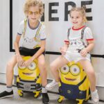 MINIONS Trolley Backpack Backpack Vacances École Séjour 2-7 Ans – Image 4