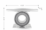 Camden Isle Helios Modern Mirror Console Table – Image 2