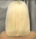 Perruque blonde racine noire naturelle – Image 2