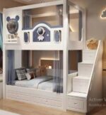 Lit Enfant en Bois – Style Moderne et Élégant