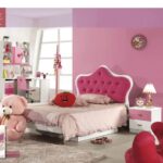 Ensemble de chambre princesse rose- moderne-meubles de chambre d'enfants-ensembles de chambre à coucher pour bébés et enfants – Image 4