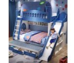 Lit superposé pour enfants avec rangement – Image 5