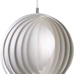 Suspension nordique moderne - rotative en forme de lune, hauteur réglable, personnalité créative - lustre rond  pour bar, salle à manger, chambre à coucher,