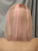 Perruque Naturelle Rose – Image 3