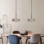 Suspension led nordiques en verre créatif – Image 3