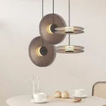 Suspension led nordiques en verre créatif – Image 5