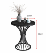 Table d'appoint Ronde, Tables d'appoint de canapé – Image 3