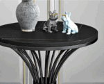 Table d'appoint Ronde, Tables d'appoint de canapé – Image 2