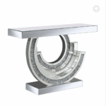 Table de console en argent multidimensionnel – Image 4