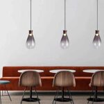 Plafonnier moderne V.MAX, lustre LED, luminaire suspendu doré pour salon, chambre, restaurant, porche, salle à manger – Image 3