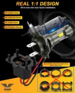 JOSHF Ampoules H7 LED 20000LM 100W – Image 3