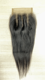 cheveux indiens bruts meilleure qualité fermeture cheveux  4X4 fermeture en dentelle – Image 5