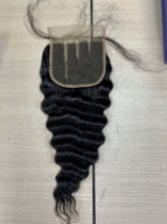 cheveux indiens bruts meilleure qualité fermeture cheveux  4X4 fermeture en dentelle – Image 4