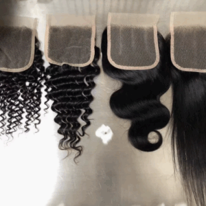 cheveux indiens bruts meilleure qualité fermeture cheveux  4X4 fermeture en dentelle