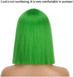 Perruque Naturelle Vert – Image 3