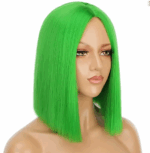 Perruque Naturelle Vert – Image 2