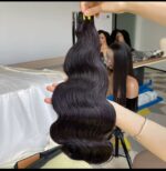 GDYLUXURY-Bundles de cheveux humains bruts non transformés, extensions de cheveux, super double proximité, vague de corps, vietnamien, 15A