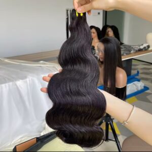 GDYLUXURY-Bundles de cheveux humains bruts non transformés, extensions de cheveux, super double proximité, vague de corps, vietnamien, 15A