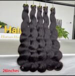 GDYLUXURY-Bundles de cheveux humains bruts non transformés, extensions de cheveux, super double proximité, vague de corps, vietnamien, 15A – Image 3