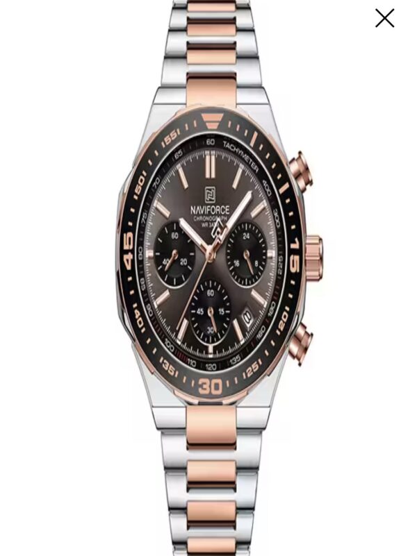 NAVIFORCE
MEN WATCH NF8049 F STAINLESS STEEL 40 MM TWO TONE ROSE GOLD