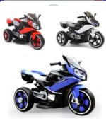 Enfants moto électrique Kairo vélos en plastique musique MP3 sortie Bluetooth [Bleu] – Image 3