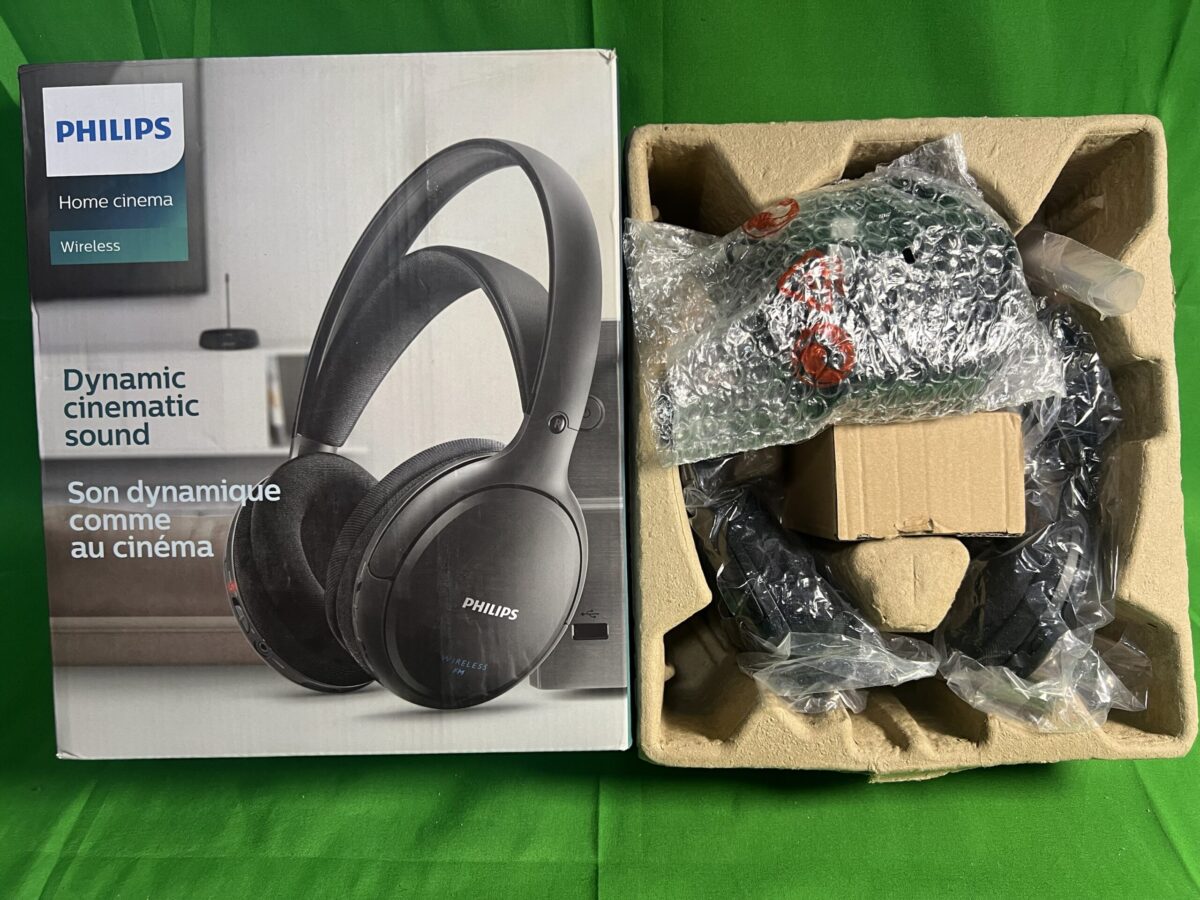 Casque TV sans fil Philips SHC5200 Noir – Image 4