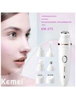 Rasoir femmes 7in1 épilateur électrique tondeuse à sourcils jambe femme épilateur visage Bikini tondeuse Rechargeable dame rasoir nez – Image 4