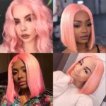 perruque-naturelle-courte-pixie-rose – Image 3