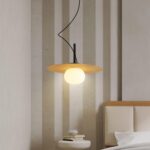 Suspension moderne pour table de chevet – Luminaire suspendu au plafond pour chambre à coucher et cuisine – Image 3